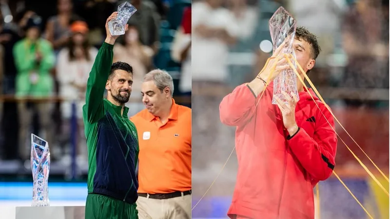 Miami Open : नोवाक जोकोविच 100वां एटीपी खिताब से चूके, जेकब मेनसिक ने जीता खिताब 